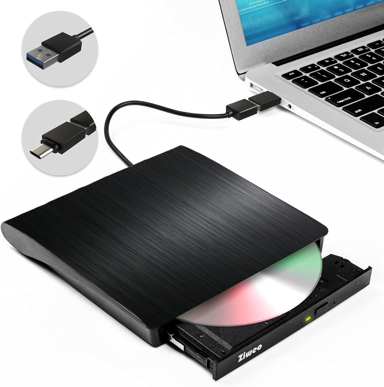 dvd drive for mac usb c compatible